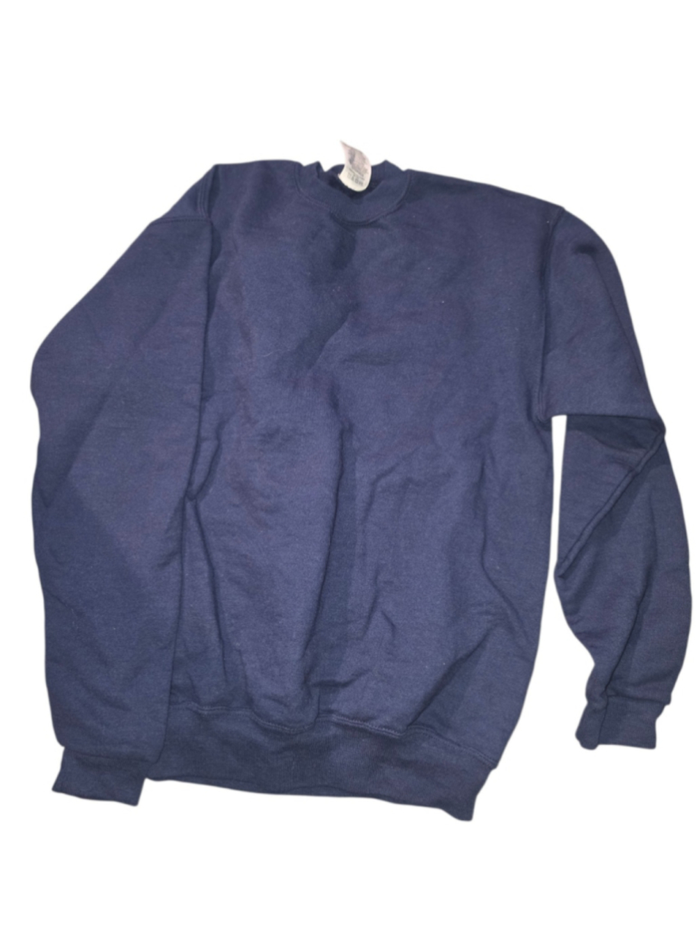 9/8/130. Jerzees Boys and Girls Unisex Blue Creneck Sweatshirt
